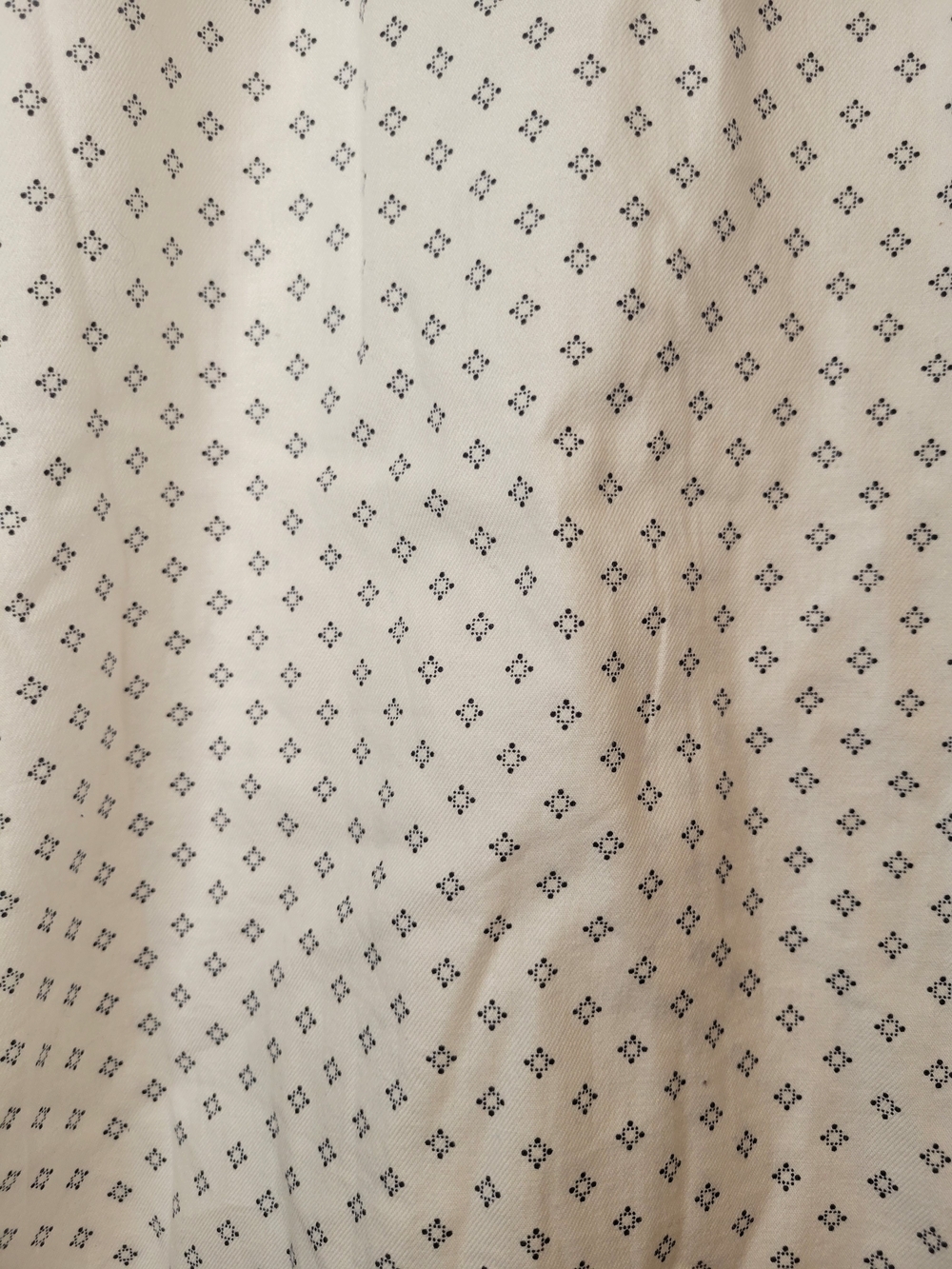 Abercrombie Kids Short Sleeve White Patterned Button-Up Shirt - Picture 8 of 8